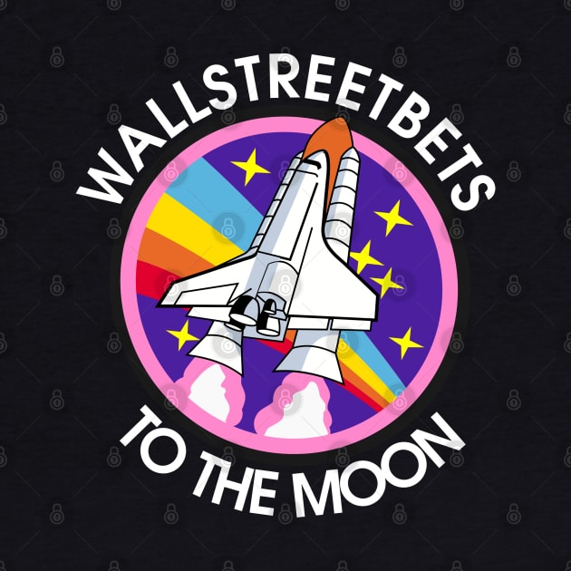 Wallstreetbets WSB To The Moon - Diamond Hands Stock Market Day Trader by Tesla